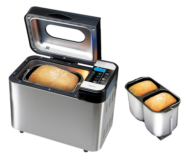 Данная хлебопечка позволит вам выпекать хлеб как большого так и меньшего размера