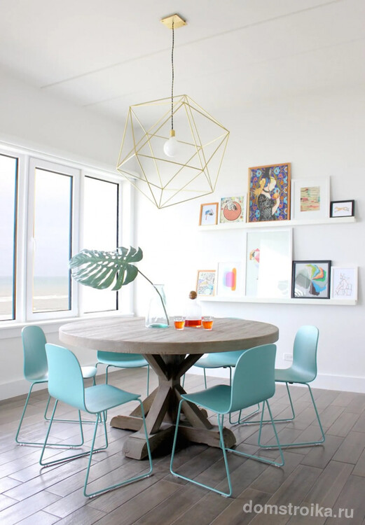 Дизайн кухни-столовой в квартире и частном доме (95+ фото): обедаем с удовольствием!