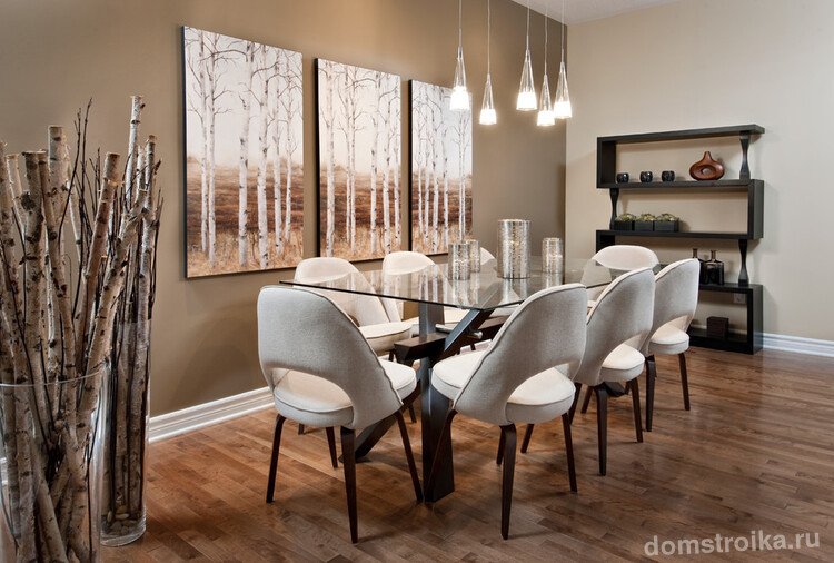 Дизайн кухни-столовой в квартире и частном доме (95+ фото): обедаем с удовольствием!