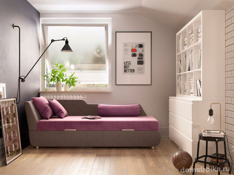 Гарнитур Easy Rest Hard (левый) можно расположить у стены, что очень удобно для малогабаритных квартир