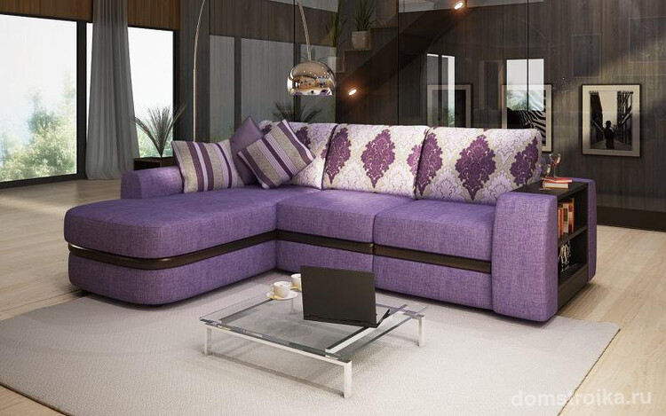 Изобилие вариантов отделки дивана позволяет выбрать ту модель, которая впишется не только в ваш интерьер, но и бюджет
