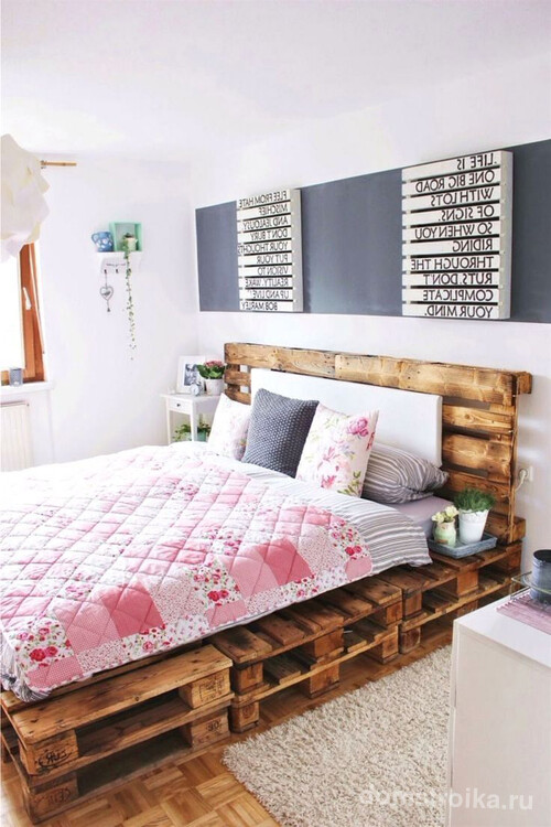 Такая кровать станет изюминкой интерьера вашей спальни