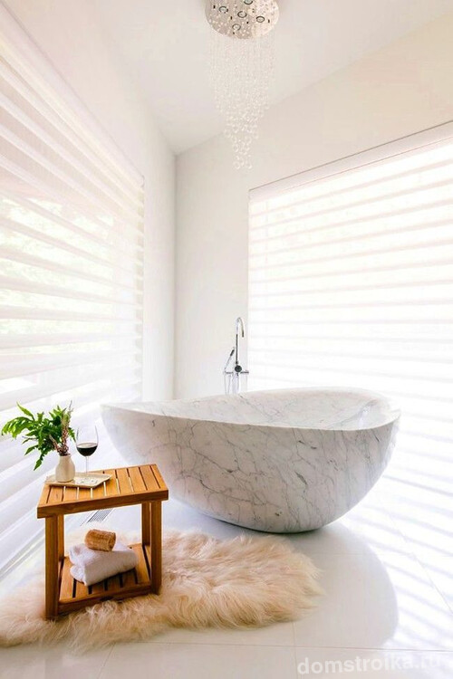Коврик из шерсти для ванной комнаты – это нестандартное решение для любителей изысканного дизайна
