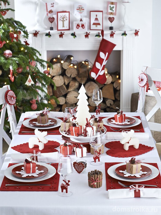 Сервировка новогоднего стола должна быть максимально праздничной и радостной, чтобы завершение уходящего года ассоциировалось с приятными моментами и у вас, и у ваших гостей.