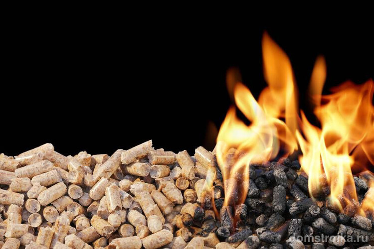 Современный вид топлива, который используются для сжигания в пеллетных котлах