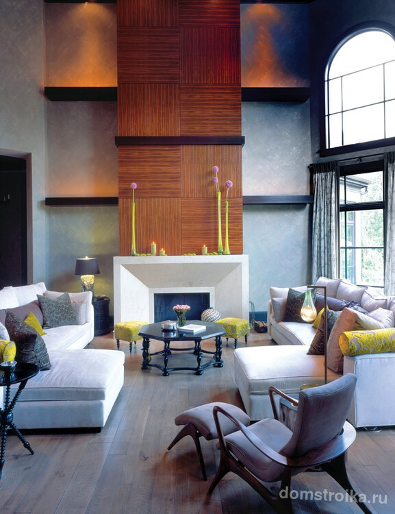 Камин в интерьере квартиры: 105+ роскошных вариантов в современном и классическом дизайне