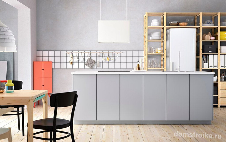 Скандинавский стиль в оформлении кухни IKEA
