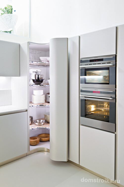 Современные модели помогут создать кухонный интерьер с плавными и аккуратными линиями
