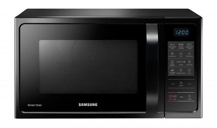 Микроволновая печь Samsung станет незаменимым полноценным кухонным помощником