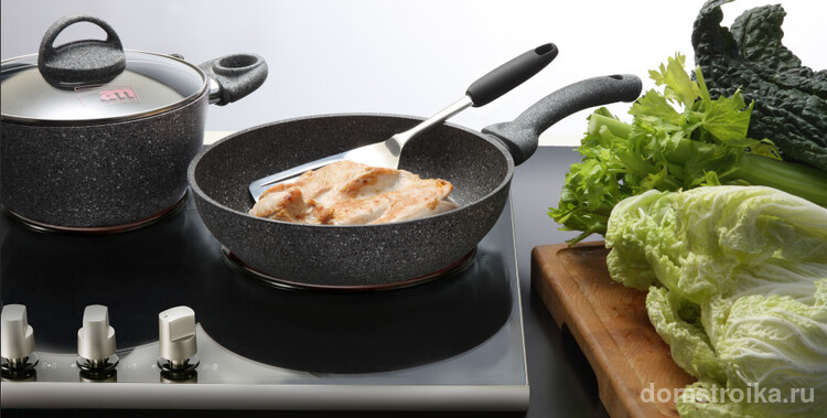 Сковорода с каменным покрытием: как выбрать? Ведь это удобство и легкость приготовления пищи
