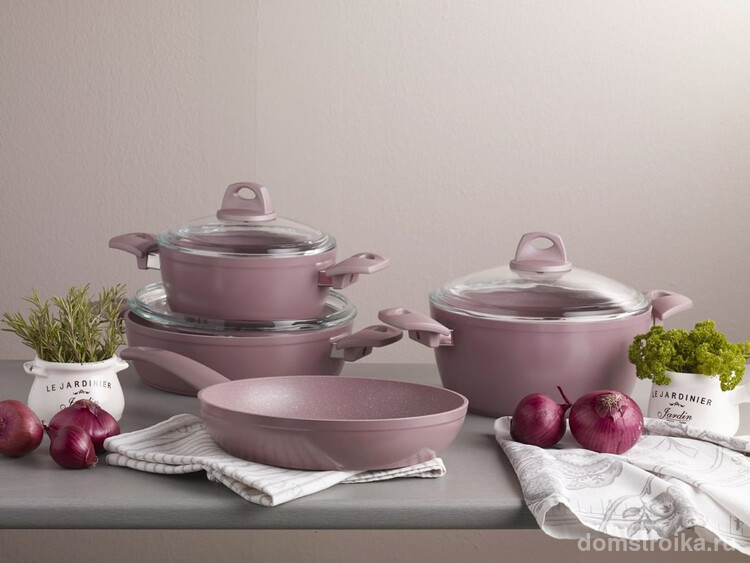 Шикарный набор мраморной посуды Pierre Cardin