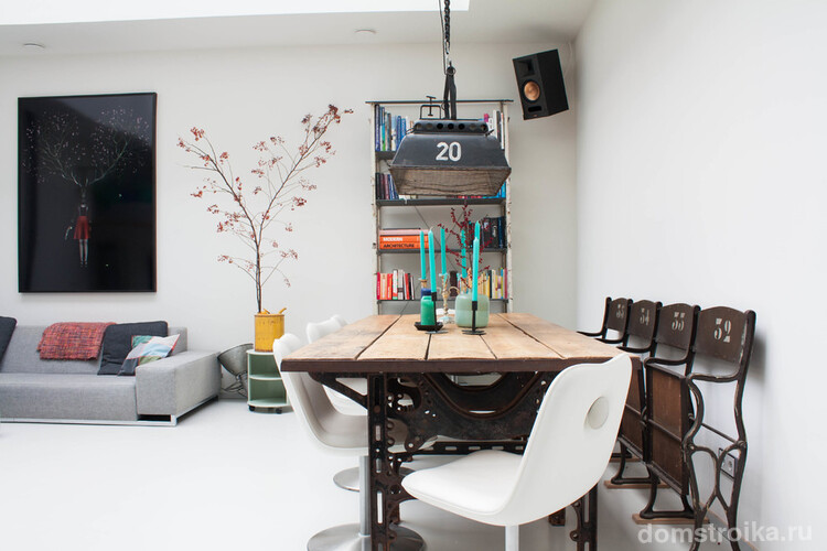 Интерьер квартиры-студии в минималистичном стиле
