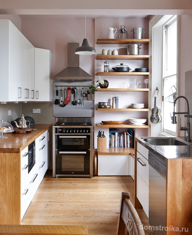 55 фото дизайна кухни 6 кв. м.: как правильно организовать пространство