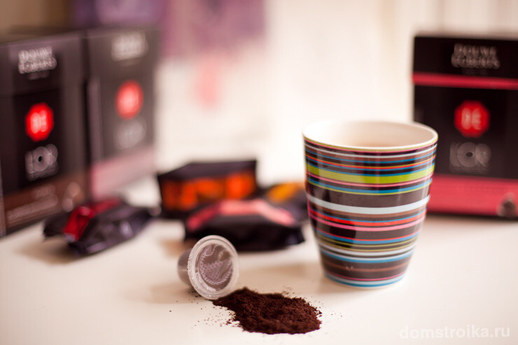 Кофемашина для дома. Многоразовые капсулы для кофемашины, которые можно заполнять собственноручно своим любимым сортом молотого кофе