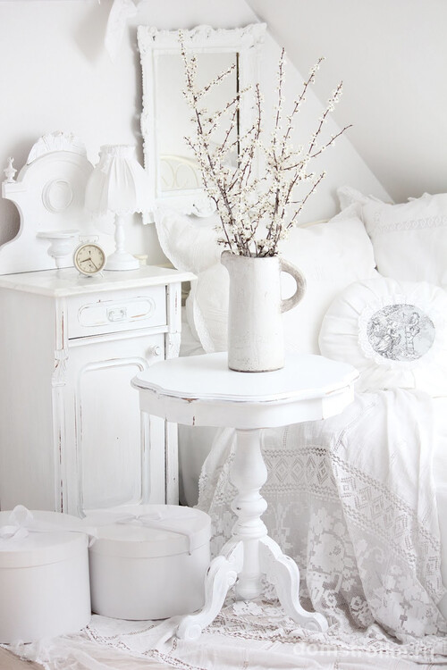 Фото спальни в стиле прованс - изысканная нежность