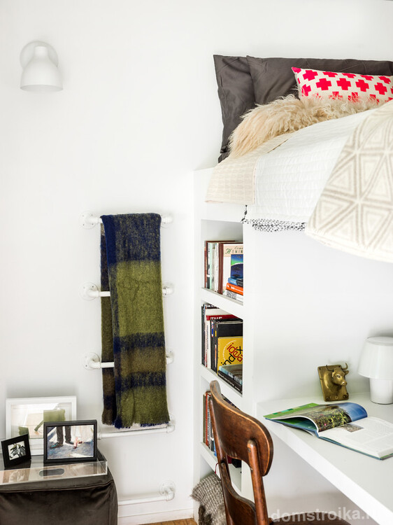 Кровать-чердак - идеальное решение для негабаритных квартир