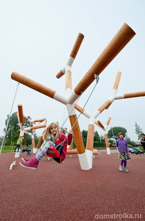 Конструкции детских площадок должны быть не только красивыми, но и прочными