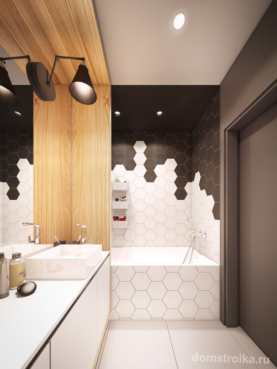75 Ярких идей плитки в ванную: сочетание красоты и практичности (фото)