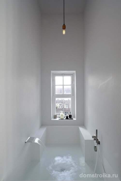 Ультра-минимализм в дизайне ванной