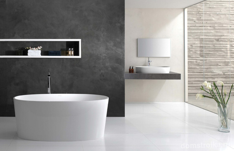 Ванная комната в минималистическом стиле