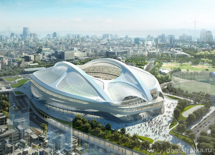 Проект олимпийского стадиона в Токио