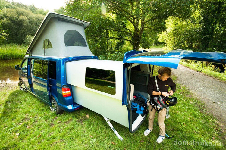 Volkswagen Transporter - прекрасный и доступный вариант для семейных путешествий