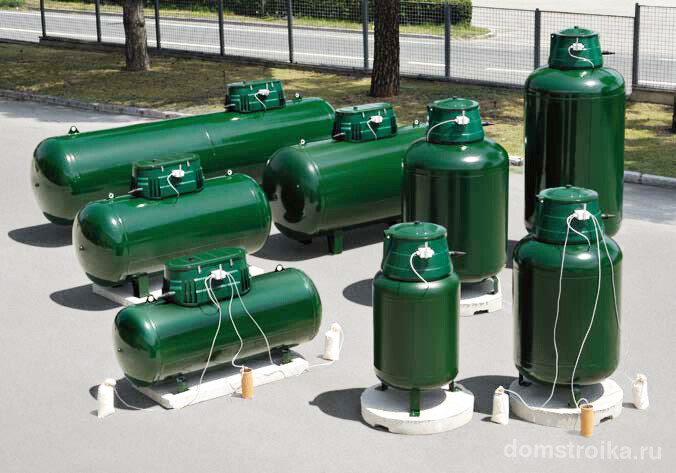 Профессиональная компания поможет подобрать резервуар для газа с необходимым объемом