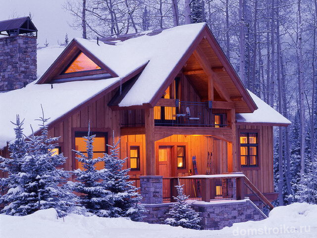Финский деревянный дом - это сказочная красота снаружи и практически санаторный микроклимат внутри