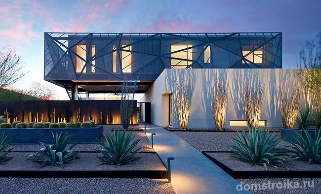 Ультрасовременный дизайн дома в Лас-Вегасе