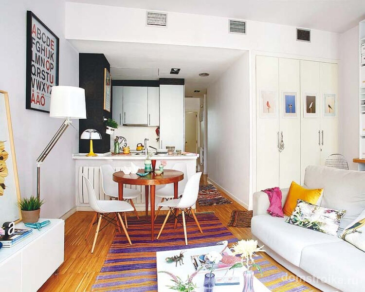 Грамотно обустроенная малогабаритная квартира - это удобное и комфортное место жительства