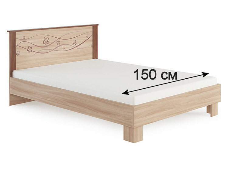 Удобная полуторная кровать