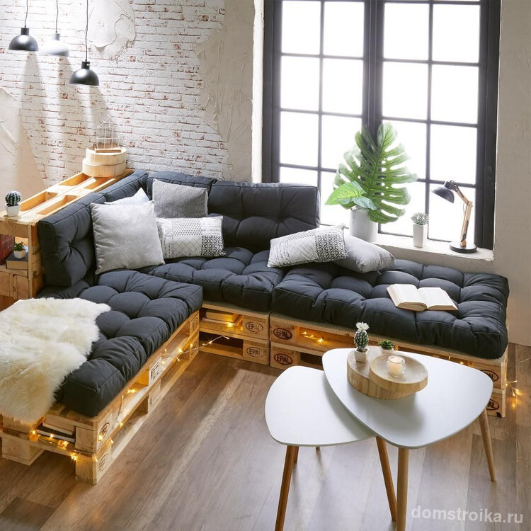 Делаем диван своими руками (100 идей): стильный и комфортный интерьер без лишних затрат
