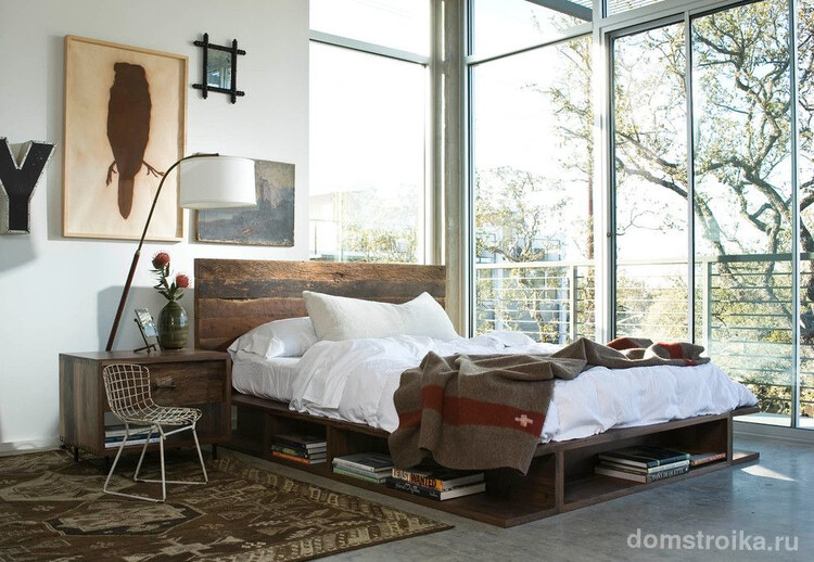 Мебель для спальни в современном стиле должна быть проста и функциональна