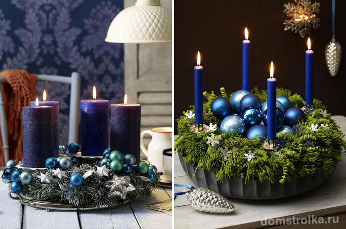 Мерцающие свечи по праву считаются незаменимым элементом новогоднего дизайна