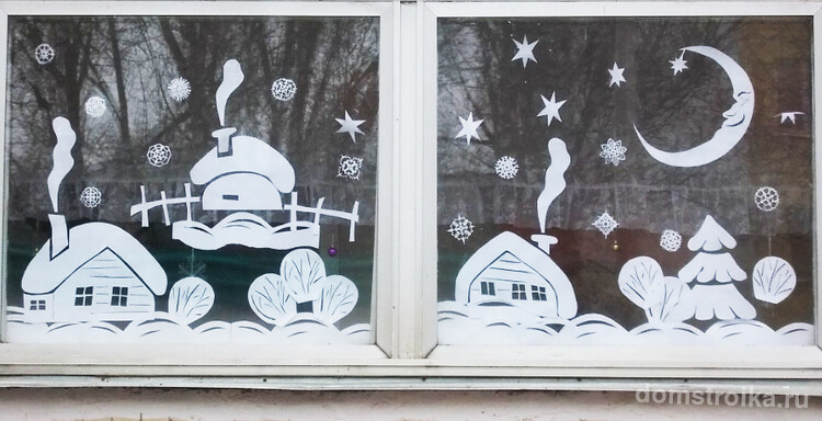 Зимняя сказка на вашем окне