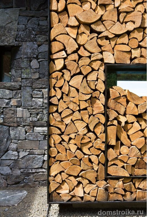 От качества строительных материалов зависит сохранность дров