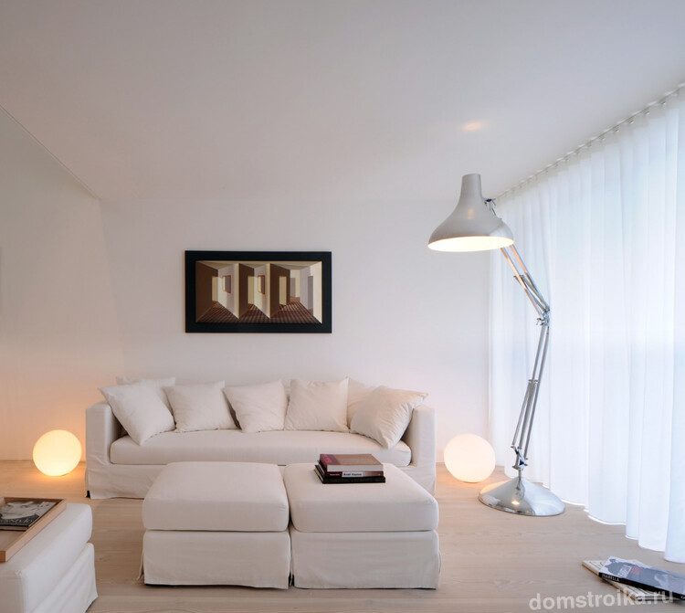80+ идей дизайна интерьера белой гостиной: в каких стилях уместен?