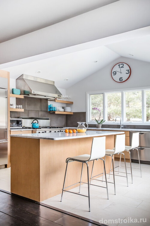 65+ Видов настенных часов на кухню: счастливые минуты и часы в уютном доме