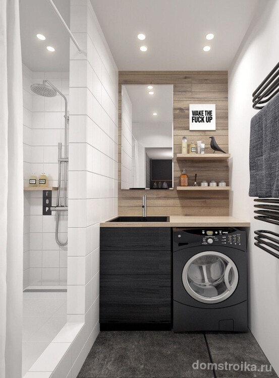 Современная стиральная машина, имеющая отличный дизайн, легко впишется в интерьер вашей квартиры