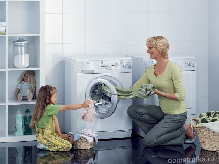 Наружная очистка стиральной машины