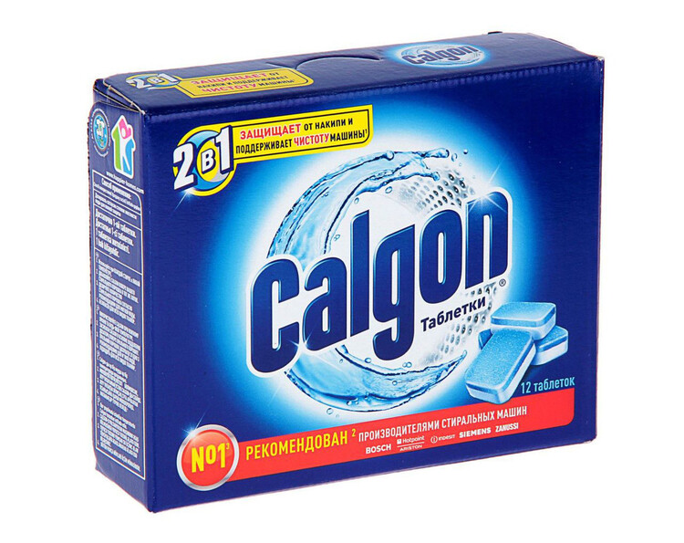 Calgon - отличное средство от образования отложений на нагревательном элементе, но не рекомендуется его использовать постоянно