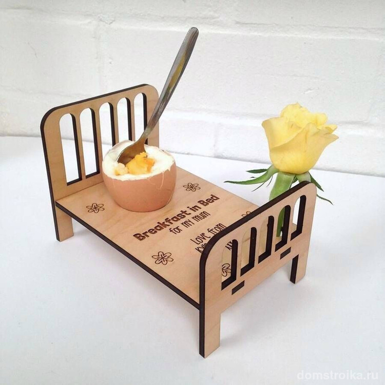 Креативный детский столик для завтрака