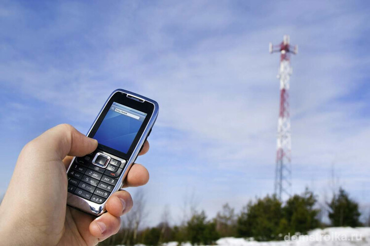 Идеальным условием для высокого уровня сотового сигнала является прямая видимость вышки-ретранслятора оператора мобильной связи