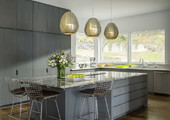 Серый цвет — тренд сезона: 100+ элегантных и современных вариантов серой кухни в интерьере