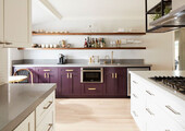 Фиолетовая кухня (100+ фото): выбор дизайнеров — фиолетовые тона для кухни и лучшие сочетания цветов