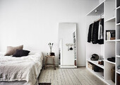 Трендовый цвет для спальни — белый глянец: 70+ современных и классических интерьеров в белоснежных тонах