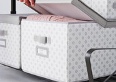 Коробки для хранения вещей: обзор стильных и функциональных вариантов от IKEA и Leroy Merlin