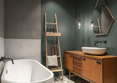 Ванная в скандинавском стиле: 80+ потрясающих идей дизайна, в которые невозможно не влюбиться!