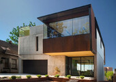 Стеклянные дома (60+ фото проектов): стильные варианты остекленных фасадов, веранд и террас