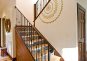 П-образная лестница на второй этаж (60+ фото): стильные дизайнерские лестницы в интерьерах 2019 года